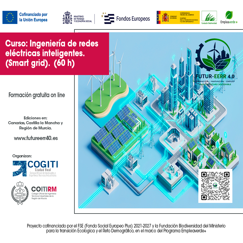 Curso de Ingenier&iacute;a de redes el&eacute;ctricas inteligentes(Smart 