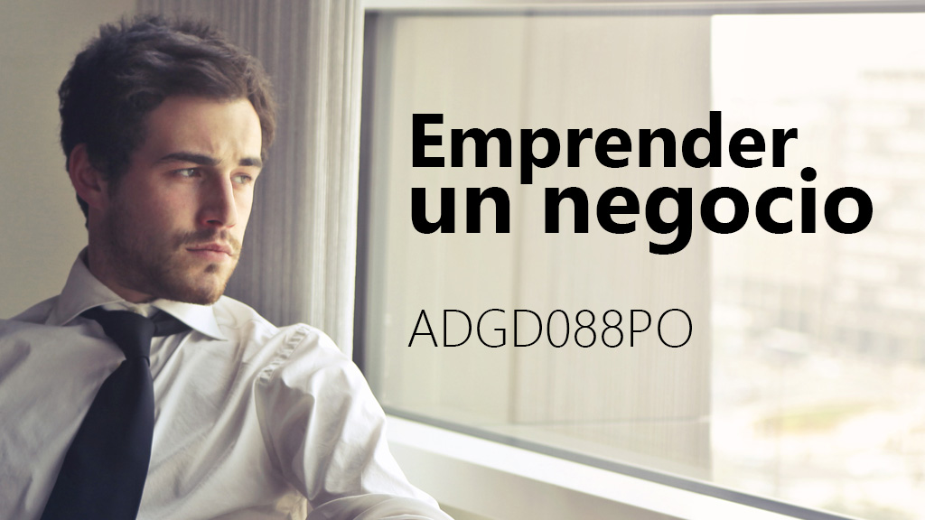 Curso de Emprender un negocio (ADGD088PO)